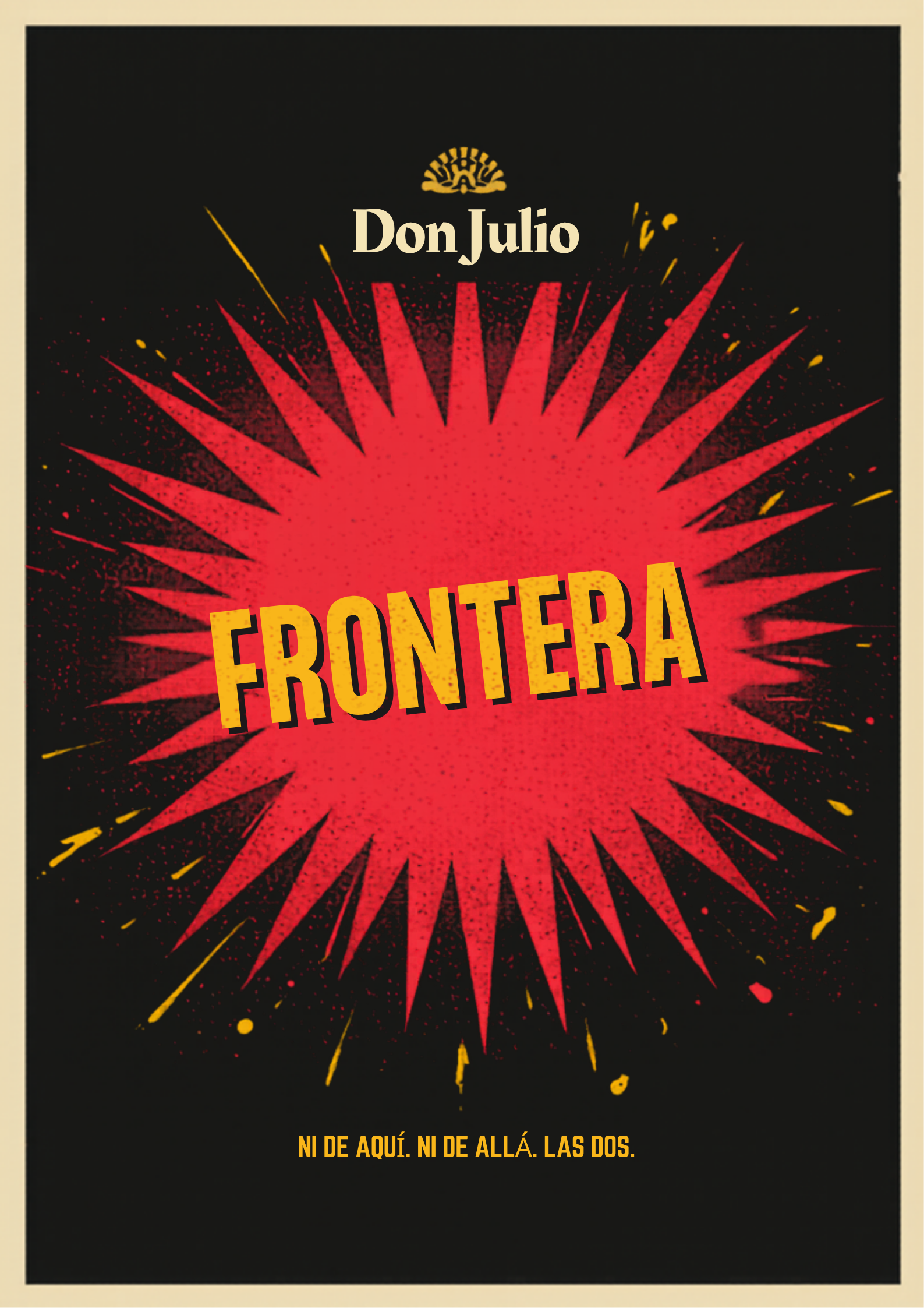 Don Julio Frontera poster mockup 02